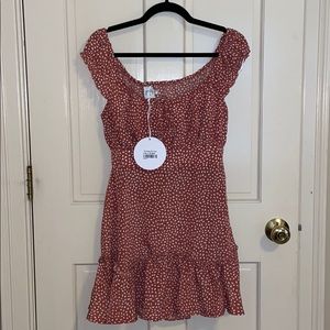 Princess Polly Blush Mini Dress